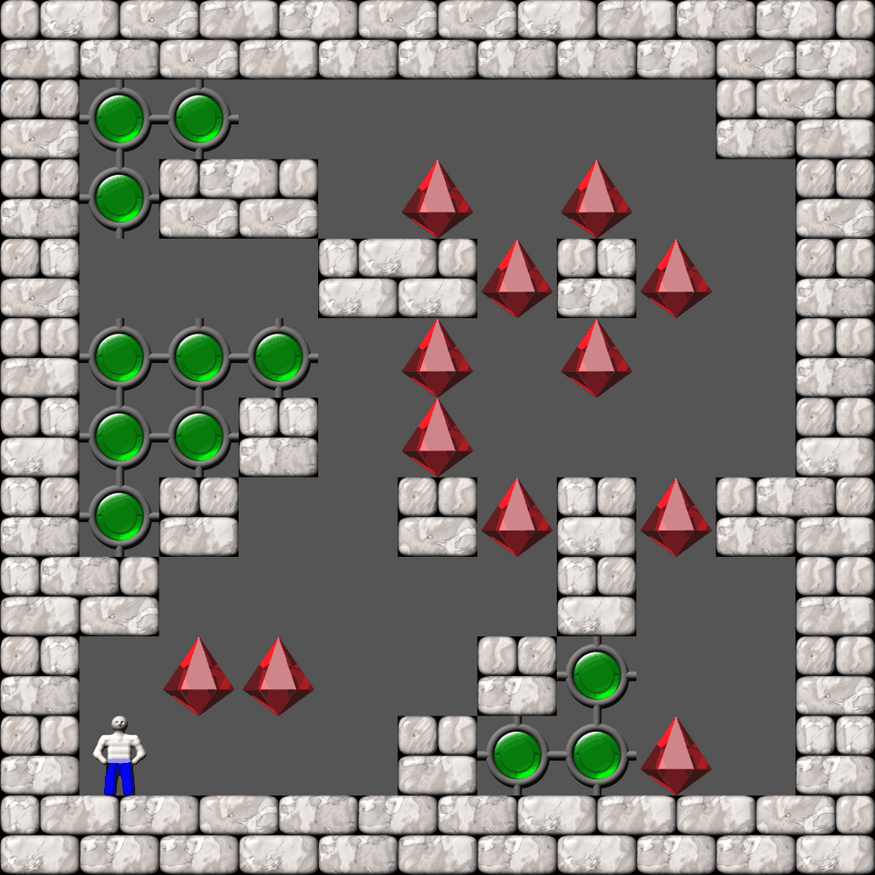 Sokoban Attrition 2 level 8